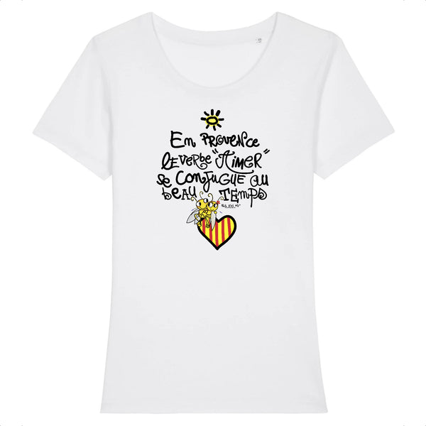 T-Shirt femme LE VERBE AIMER