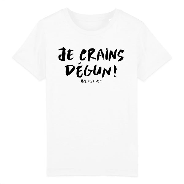 T-Shirt garçon JE CRAINS DÉGUN