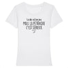 T-Shirt femme LA VIE EST UN JEU