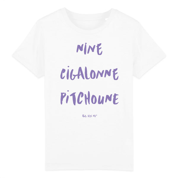 T-Shirt fille NINE CIGALONNE PITCHOUNE