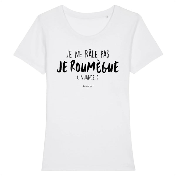 T-Shirt femme JE ROUMÈGUE