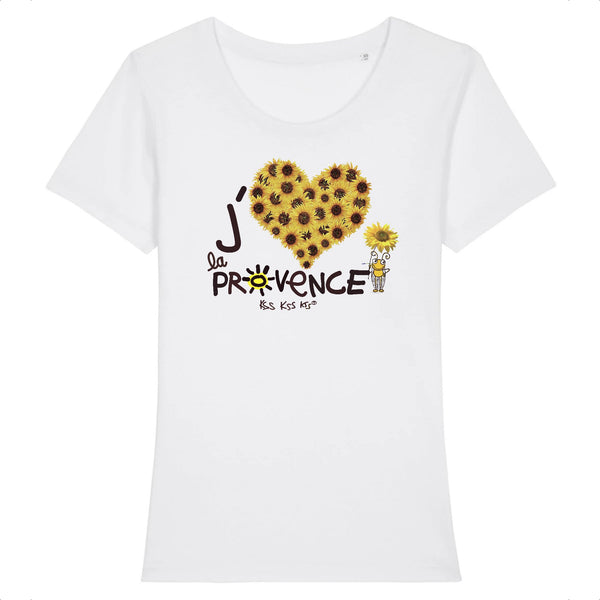 T-Shirt femme J'AIME LA PROVENCE TOURNESOLS
