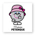 Sticker MADAME PÉTANQUE