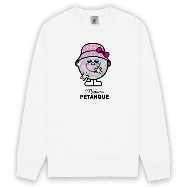 Sweat femme MADAME PÉTANQUE