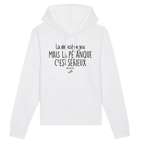 Hoodie femme LA VIE EST UN JEU