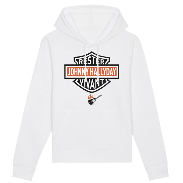 Hoodie Homme BIKER RESTER VIVANT