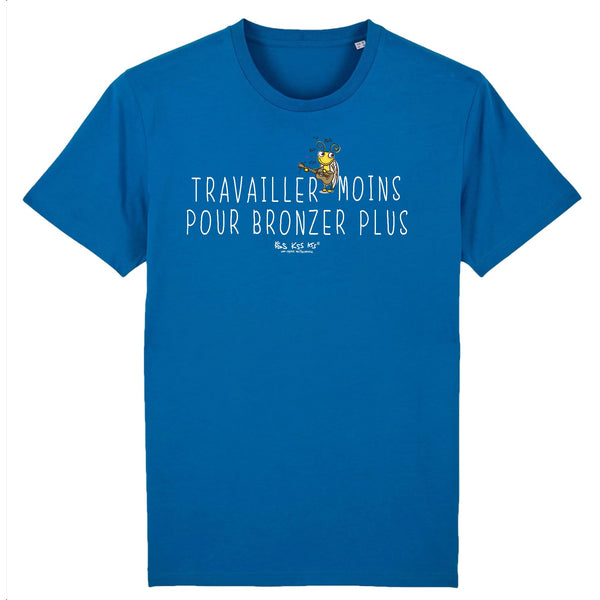 T-Shirt homme TRAVAILLER MOINS