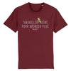 T-Shirt homme TRAVAILLER MOINS