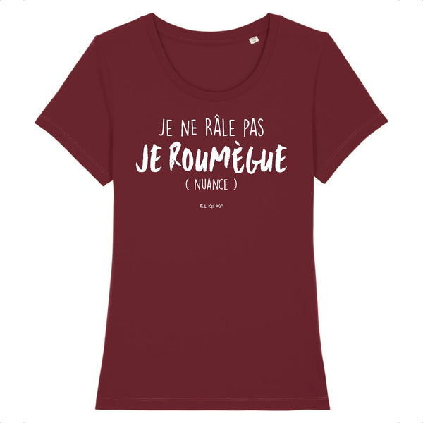 T-Shirt femme JE ROUMÈGUE