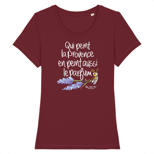 T-Shirt femme QUI PEINT LA PROVENCE