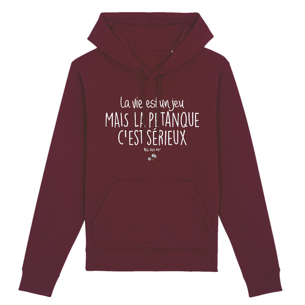 Hoodie femme LA VIE EST UN JEU