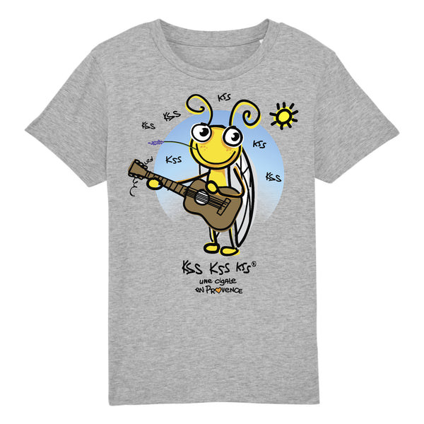 T-Shirt garçon CIGALE GUITARE