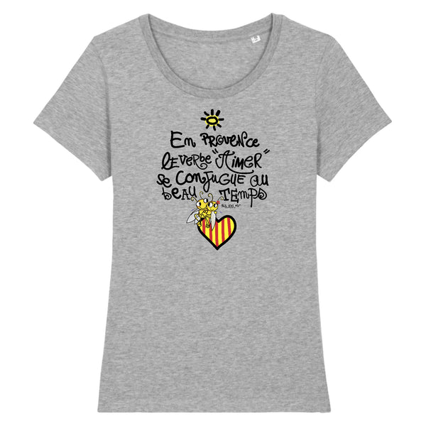 T-Shirt femme LE VERBE AIMER