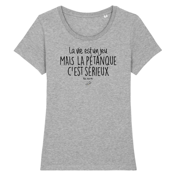 T-Shirt femme LA VIE EST UN JEU