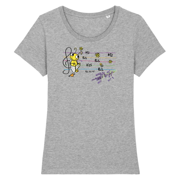 T-Shirt femme CIGALE PARTITION