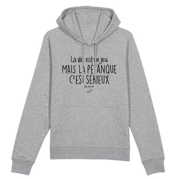 Hoodie femme LA VIE EST UN JEU