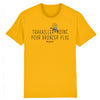 T-Shirt homme TRAVAILLER MOINS