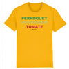 T-Shirt homme PERROQUET MAURESQUE TOMATE