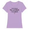 T-Shirt femme LA VIE EST UN JEU