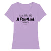 T-Shirt femme JE ROUMÈGUE