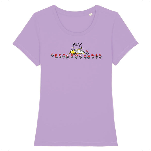 T-Shirt femme RELAX CIGALE COQUELICOTS