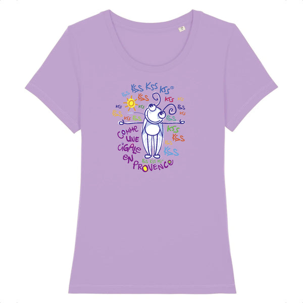 T-Shirt femme CIGALE MULTICOLORE