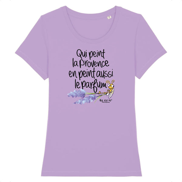 T-Shirt femme QUI PEINT LA PROVENCE