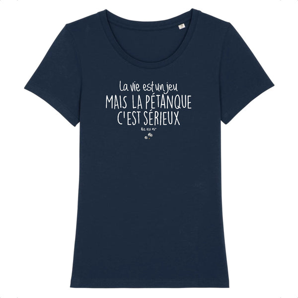 T-Shirt femme LA VIE EST UN JEU