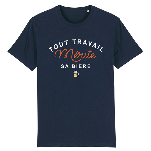 T-Shirt homme MÉRITE SA BIÈRE