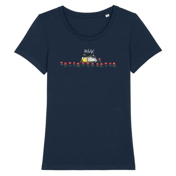 T-Shirt femme RELAX CIGALE COQUELICOTS