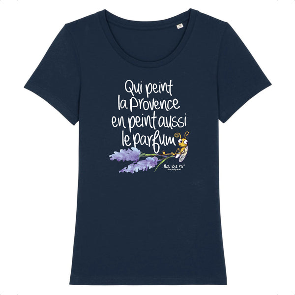 T-Shirt femme QUI PEINT LA PROVENCE