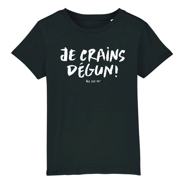 T-Shirt garçon JE CRAINS DÉGUN