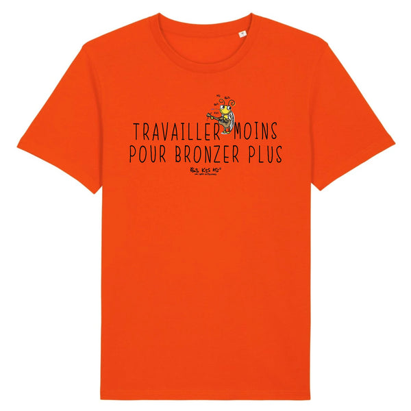 T-Shirt homme TRAVAILLER MOINS