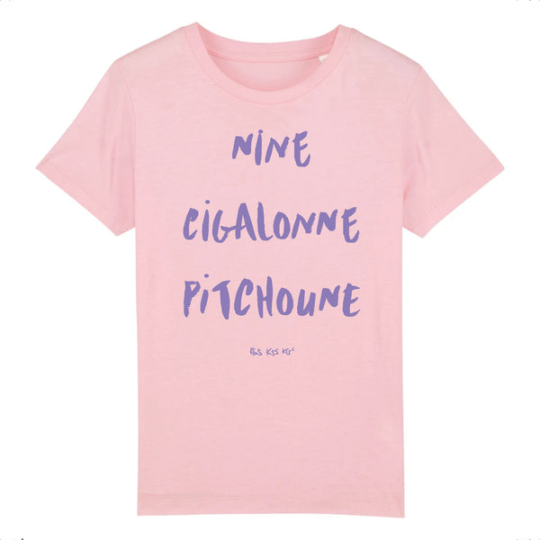 T-Shirt fille NINE CIGALONNE PITCHOUNE