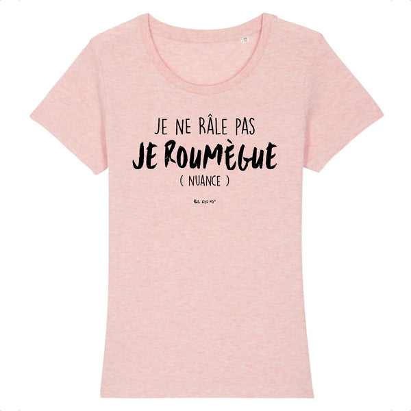 T-Shirt femme JE ROUMÈGUE